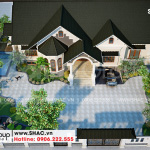 2 Mẫu biệt thự tân cổ điển 1 tầng tại hải phòng sh btp 0143