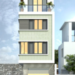 2 Mẫu nhà ống 4 tầng kiểu hiện đại tại hải phòng sh nod 0207
