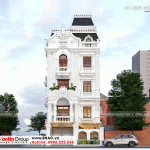 2 Mẫu nhà ống 5 tầng kiểu pháp tại hải phòng sh nop 0198