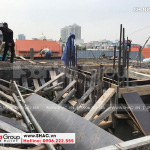 3 Ảnh thi công nhà ống cổ điển 5 tầng tại hải phòng sh nop 0198