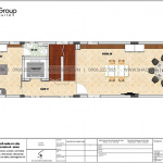 3 Bản vẽ tầng 2 nhà ống tân cổ điển mặt tiền 5,1m tại hải phòng sh nop 0197