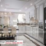 3 Không gian nội thất phòng bếp ăn cao cấp tại hải phòng