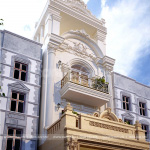 3 Phối cảnh nhà ống cổ điển mặt tiền 5,2m tại hải phòng sh nop 0195