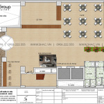 4 Bản vẽ tầng 1 khách sạn 15 tầng tại đà nẵng sh ks 0069