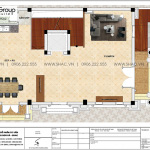 4 Bản vẽ tầng 2 nhà ống cổ điển pháp đẹp tại hải phòng sh nop 0198