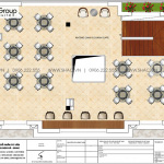 4 Bản vẽ tầng 2 nhà ống tân cổ điển mặt tiền 5,7m tại nam định sh nop 0196