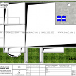 4 Bản vẽ tầng áp mái biệt thự sân vườn kiểu tân cổ điển tại vĩnh long sh btp 0145