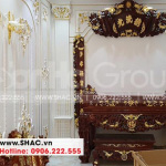 5 Ảnh thực tế nội thất phòng thờ biệt thự tân cổ điển đẹp tại hải phòng sh nop 0143
