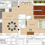 5 Mặt bằng tầng 3 nhà ống tân cổ điển đẹp tại nam định sh nop 0196