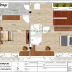 6 Bản vẽ tầng 4 nhà ống kết hợp kinh doanh tại nam định sh nop 0196