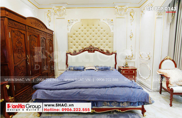 7 Ảnh thực tế nội thất phòng ngủ đẹp tại hải phòng sh btp 0143