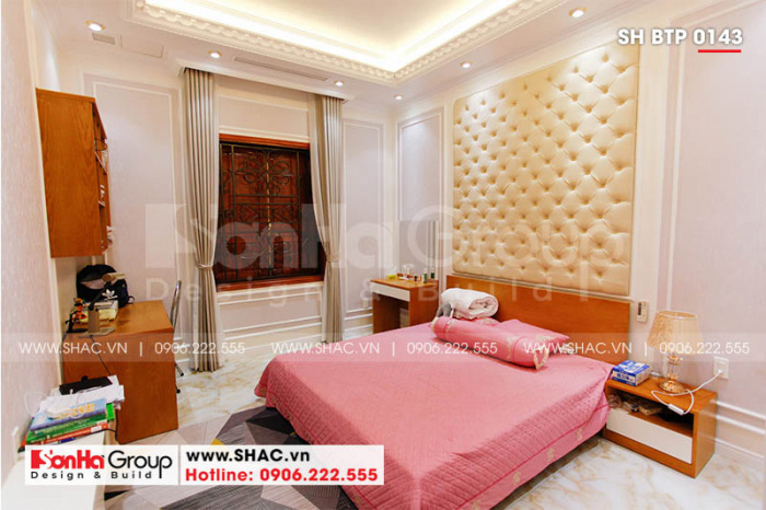 9 Ảnh thực tế nội thất phòng ngủ cao cấp tại hải phòng sh btp 0143