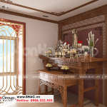9 Cách trang trí nội thất phòng thờ nhà ống tân cổ điển tại hải phòng sh nop 0198