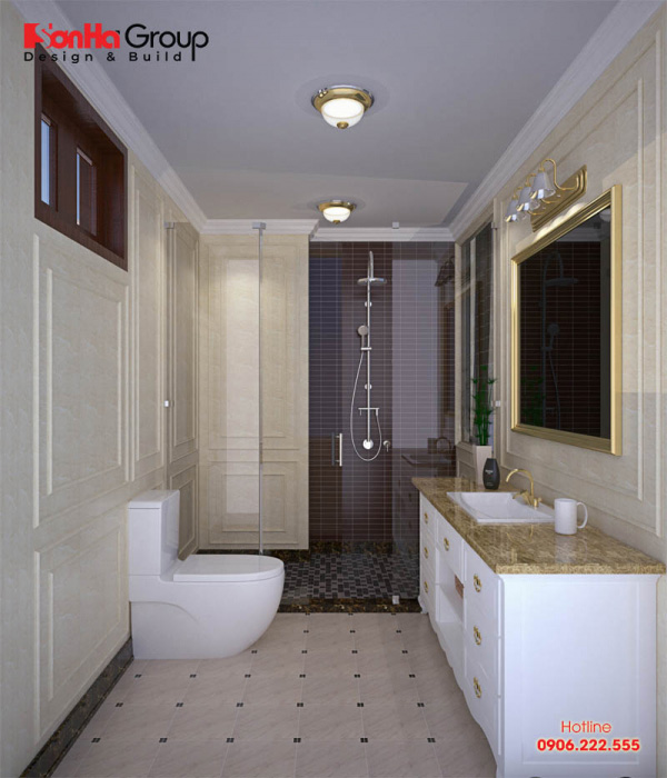 Bản vẽ nhà vệ sinh đẹp, phong thủy được ưa chuộng nhất hiện nay 11