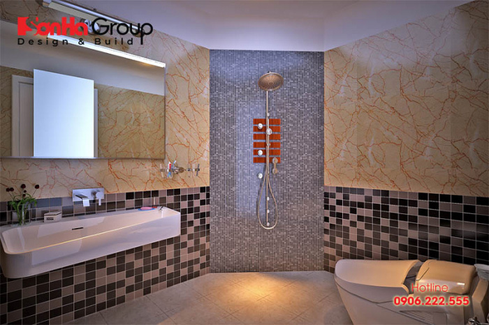 Bản vẽ nhà vệ sinh đẹp, phong thủy được ưa chuộng nhất hiện nay 7