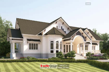Biệt thự 1 tầng mái thái rộng 360m2
