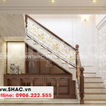 13 Thiết kế nội thất sảnh thang nhà ống tân cổ điển tại hà nội sh nop 0199
