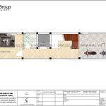 16 Mặt bằng tầng 1 nhà ống tân cổ điển đẹp tại hà nội sh nop 0199