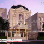 2 Mẫu biệt thự tân cổ điển 3 tầng tại hải phòng sh btp 0146