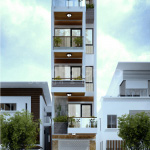 2 Mẫu nhà ống hiện đại 5 tầng tại hải dương sh nod 0210