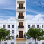 2 Mẫu nhà ống tân cổ điển 5 tầng tại hà nội sh nop 0199