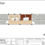 21 Bản vẽ tầng tum nhà ống tân cổ điển mặt tiền 3,4m tại hà nội sh nop 0199