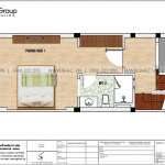 3 Bản vẽ tầng 2 nhà ống tân cổ điển mặt tiền 4m tại hải phòng sh nop 0200