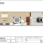3 Mặt bằng tầng 1 nhà ống hiện đại mặt tiền 4,1m tại hải dương sh nod 0210