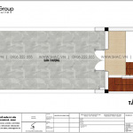 7 Bản vẽ tầng tum nhà ống tân cổ điển mặt tiền 4m tại hải phòng sh nop 0200