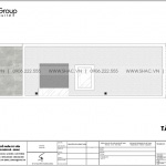 8 Bản vẽ tầng mái nhà ống 5 phòng ngủ tại hải dương sh nod 0210