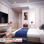 8 Không gian nội thất phòng ngủ 1 khách sạn 5 tầng tại hà nội sh ks 0070