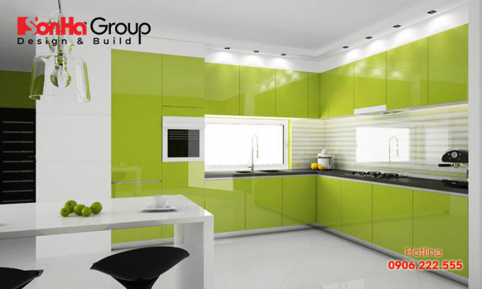 Gia chủ thuộc mệnh Mộc nên lựa chọn các hướng Đông Nam, hướng Đông hoặc hướng Nam để đặt bếp 