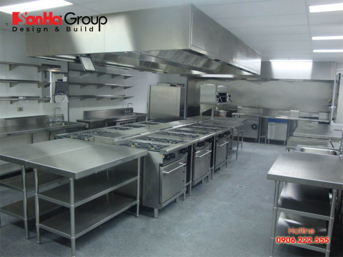 Tiêu chuẩn và quy tắc thiết kế phòng ăn khách sạn cập nhật mới nhất 4 Quy tắc thiết kế bếp ăn nhà hàng, khách sạn