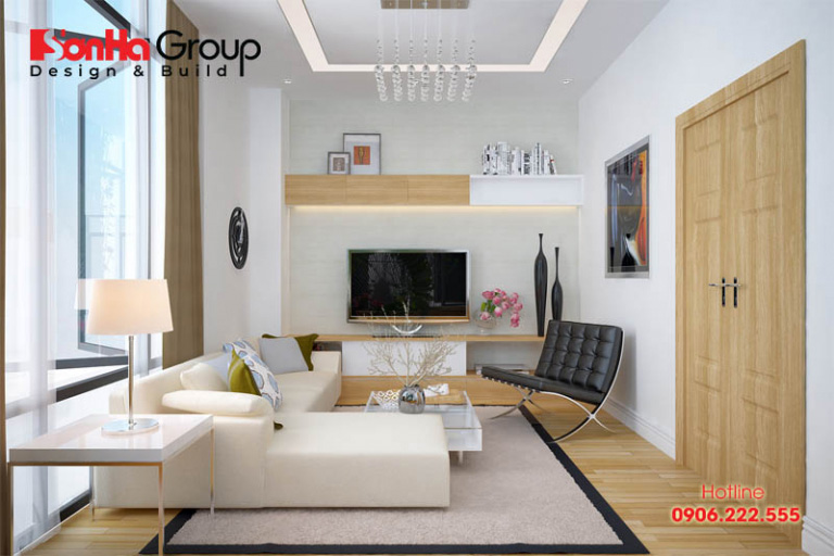 Cách bố trí phòng khách đơn giản và phong thủy cho nhà ống hiện đại