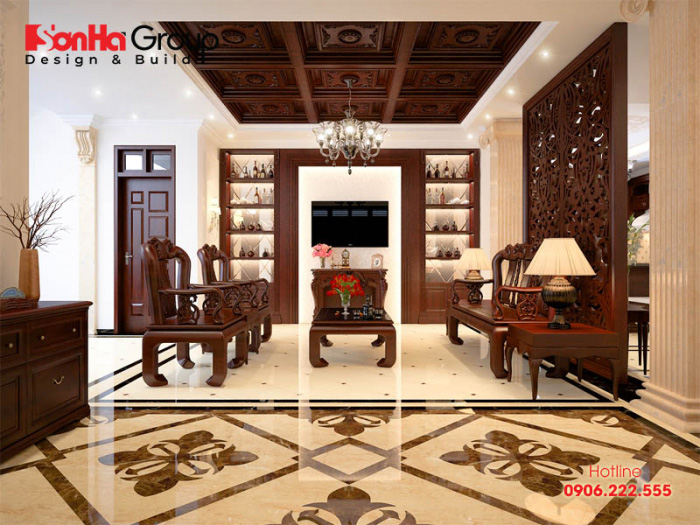Ý tưởng trang trí nội thất phòng khách theo phong cách cổ điển tinh tế và sang trọng được yêu thích nhất