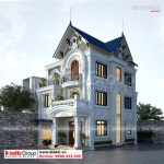 1 Thiết kế biệt thự kiểu tân cổ điển đẹp tại ninh bình sh btp 0147