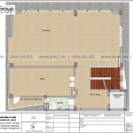 15 Bản vẽ tầng 2 nhà ống hiện đại có mặt tiền rộng tại hà nội sh nod 0211