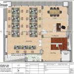 16 Mặt bằng tầng 3 nhà ống hiện đại có 3 phòng ngủ tại hà nội sh nod 0211