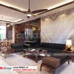 2 Mẫu nội thất phòng khách biệt thự khu đô thị vinhome imperia hải phòng vhi 005