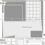 20 Mặt bằng tầng mái nhà ống hiện đại có mặt tiền rộng tại hà nội sh nod 0211