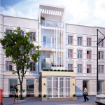 3 Kiến trúc nhà ống hiện đại mặt tiền 4,4m tại hải phòng sh nod 0212