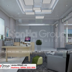 7 Cách trang trí nội thất phòng giám đốc nhà ống hiện đại 6 tầng tại hà nội sh nod 0211