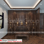 9 Bố trí nội thất phòng thờ biệt thự khu đô thị vinhome inperia hải phòng vhi 0005