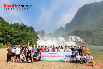 Du lịch hè Sơn Hà Group 2019 Khám phá Hồ Ba Bể   Thác Bản Giốc (34)