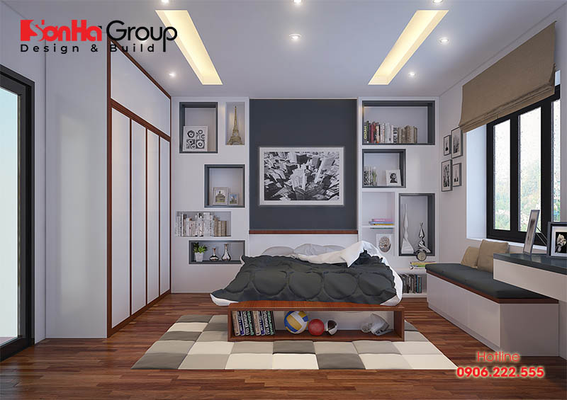 20 Mẫu thiết kế phòng ngủ 13m2 với nội thất hiện đại đẹp