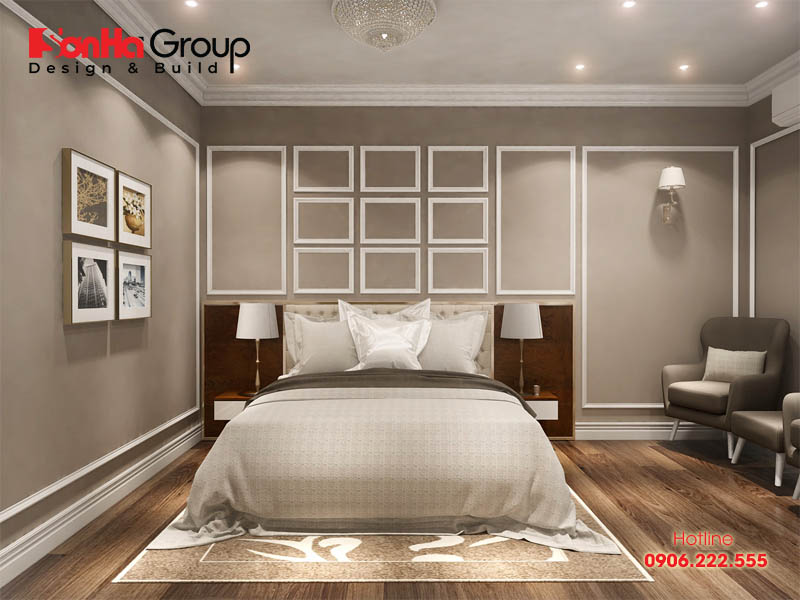 Với thiết kế phòng ngủ 15m2 đầy đủ và tiện nghi, bạn sẽ có một căn phòng ngủ đóng vai trò như một nơi thư giãn và nghỉ ngơi hoàn hảo. Với những người thích đơn giản và tiện nghi, phòng ngủ của bạn sẽ trở thành một điểm đến lý tưởng cho tất cả mọi người.