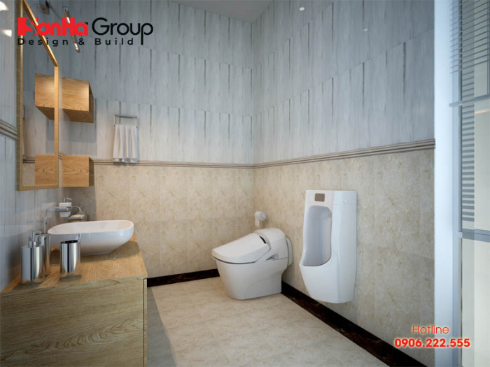 Thiết kế nội thất phòng tắm đẹp và trang nhã dành cho nhà ống với chi phí đầu tư hợp lý nhất 