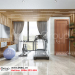 10 Bố trí nội thất phòng tập tiện nghi tại hải phòng