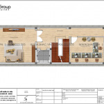 17 Bản vẽ tầng 2 nhà ống kết hợp văn phòng kiểu hiện đại tại hải phòng