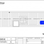 21 Bản vẽ tầng mái nhà ống hiện đại kết hợp văn phòng tại hải phòng